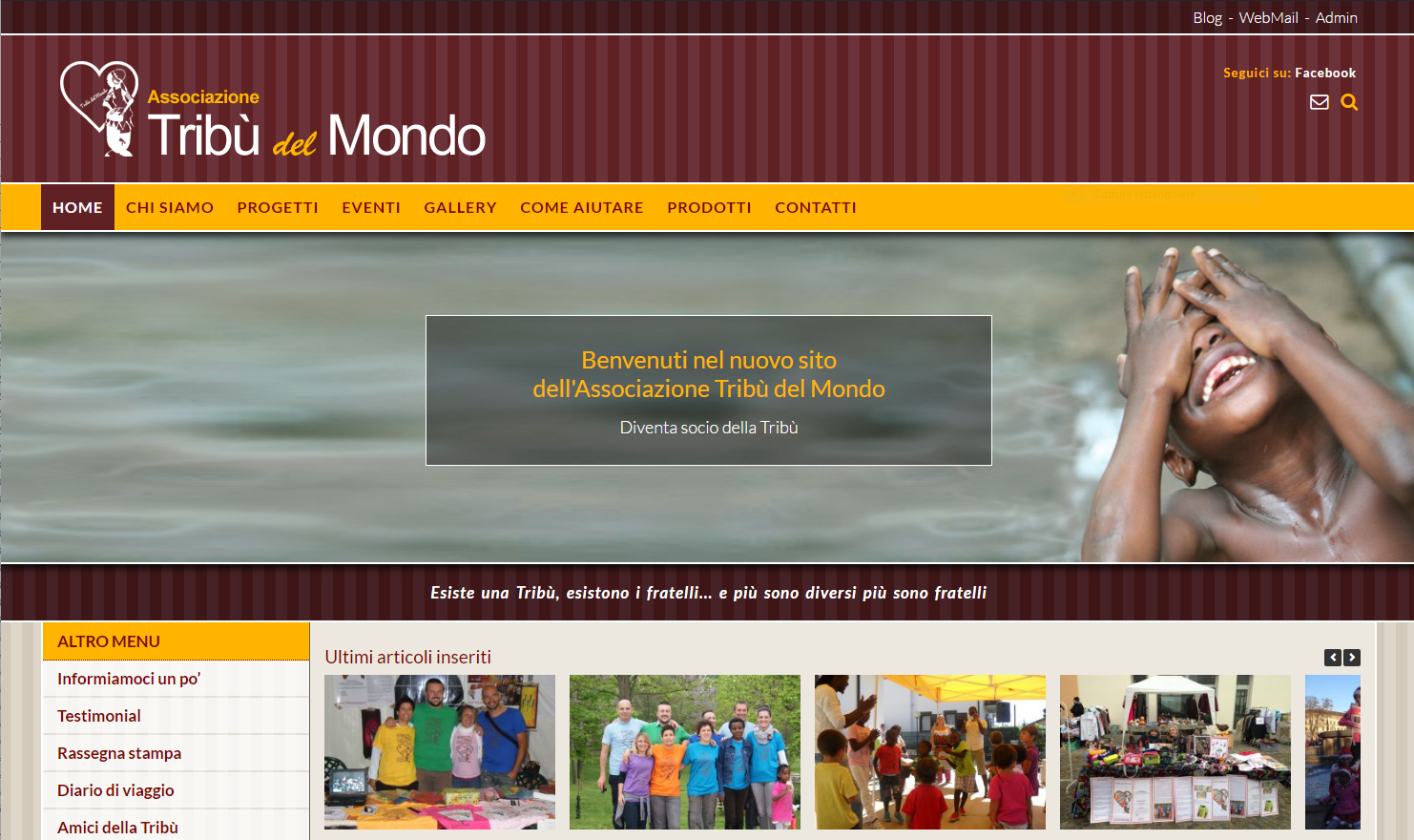 home page sito