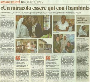 articolo su IL TIRRENO - Venerdi 30 Maggio 2014