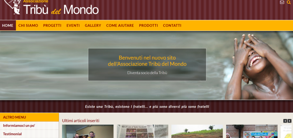 Un nuovo sito per stare più in contatto