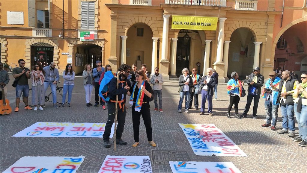 Partita la marcia Reggio Emilia-Ginevra
