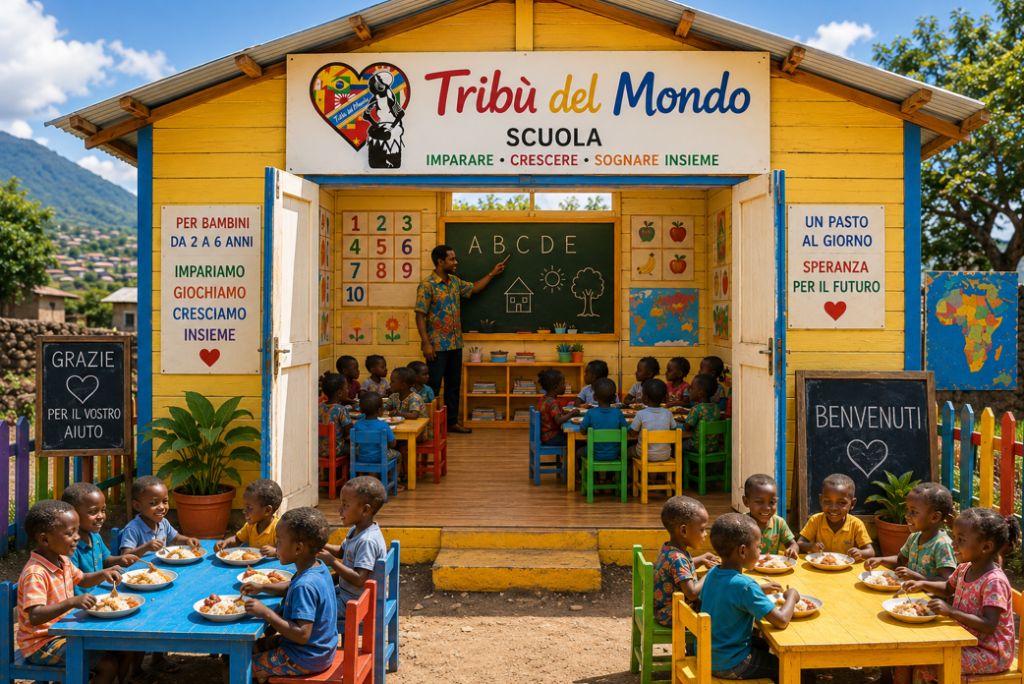 Nuova Scuola a Goma