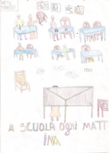 Disegni dei bambini di Casa Marisa