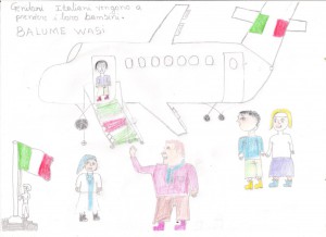 Disegni dei bambini di Casa Marisa