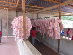 Sala giochi polifunzionale realizzata a Kinshasa